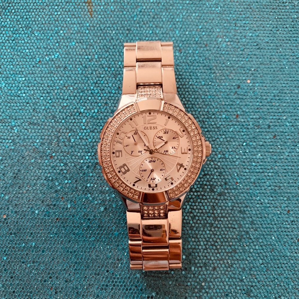 Guess watch silver